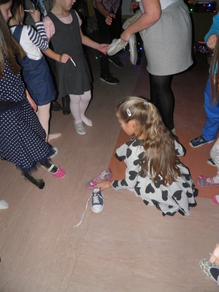 Zabawa andrzejkowo - integracyjna SP